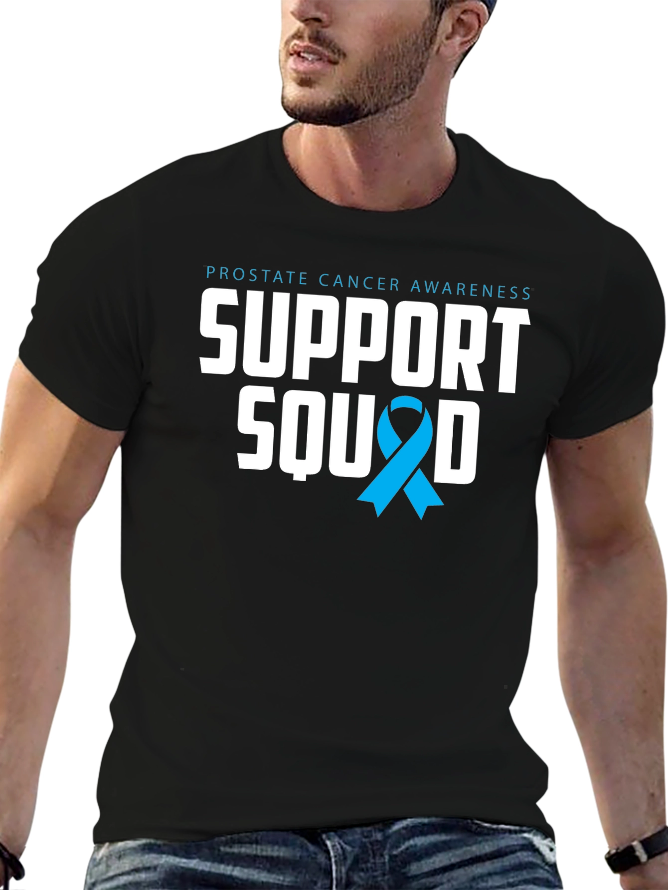 Prostate Cancer Awareness Support Squad T-Shirt