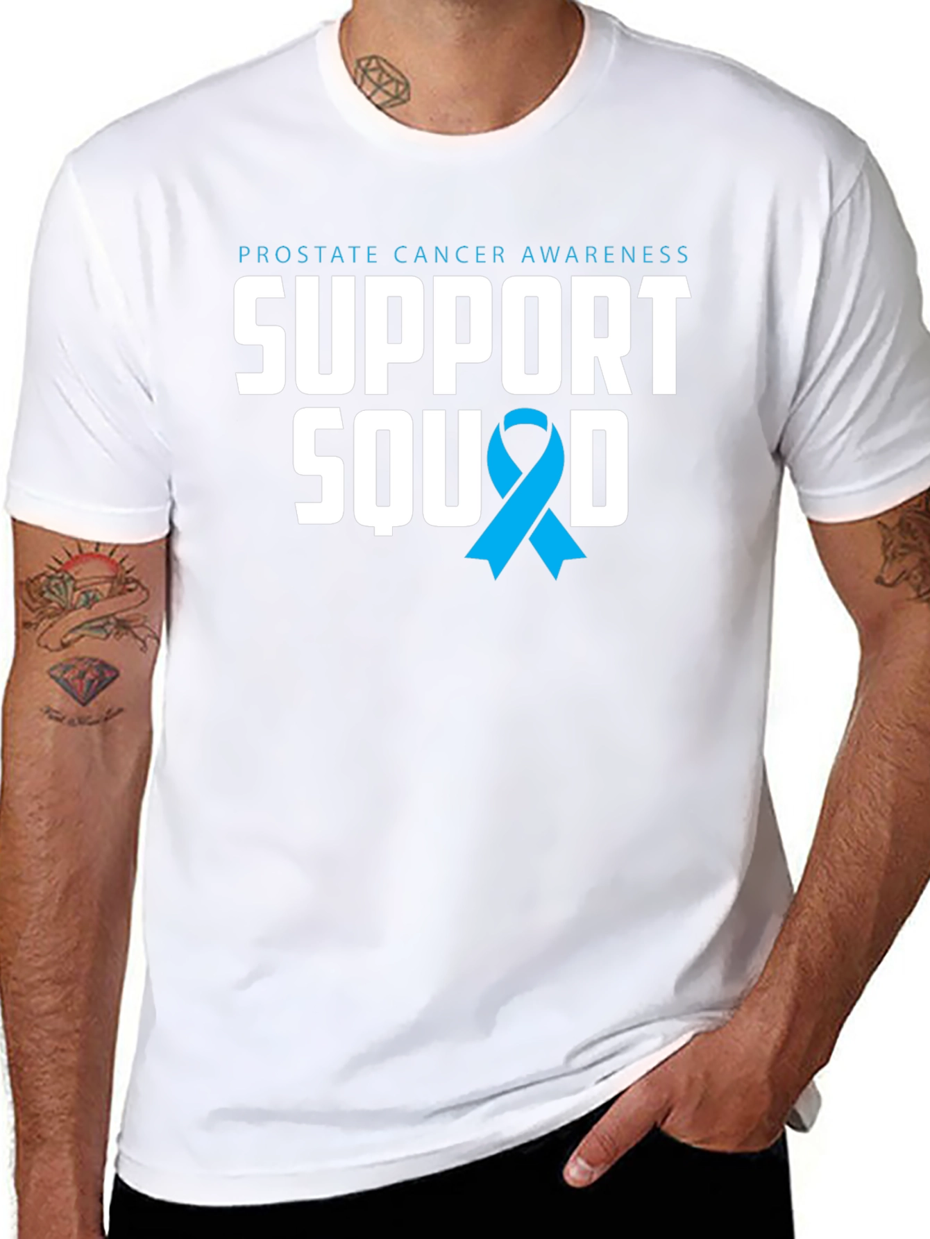 Prostate Cancer Awareness Support Squad T-Shirt