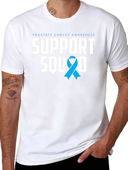 Prostate Cancer Awareness Support Squad T-Shirt