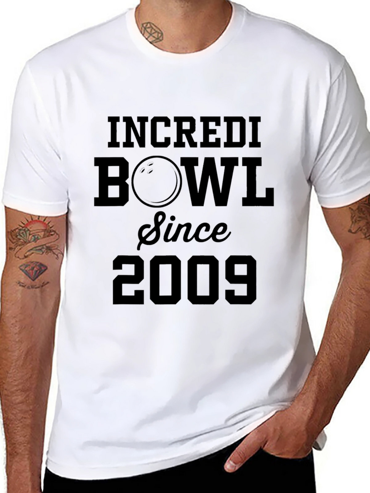 IncrediBowl Since 2009 Black T-Shirt