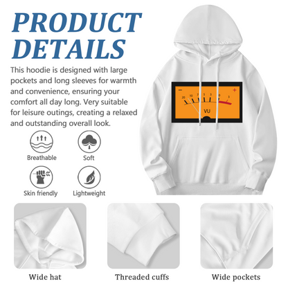 Humorous Cat Lover Pun Everyday Comfort Hoodie