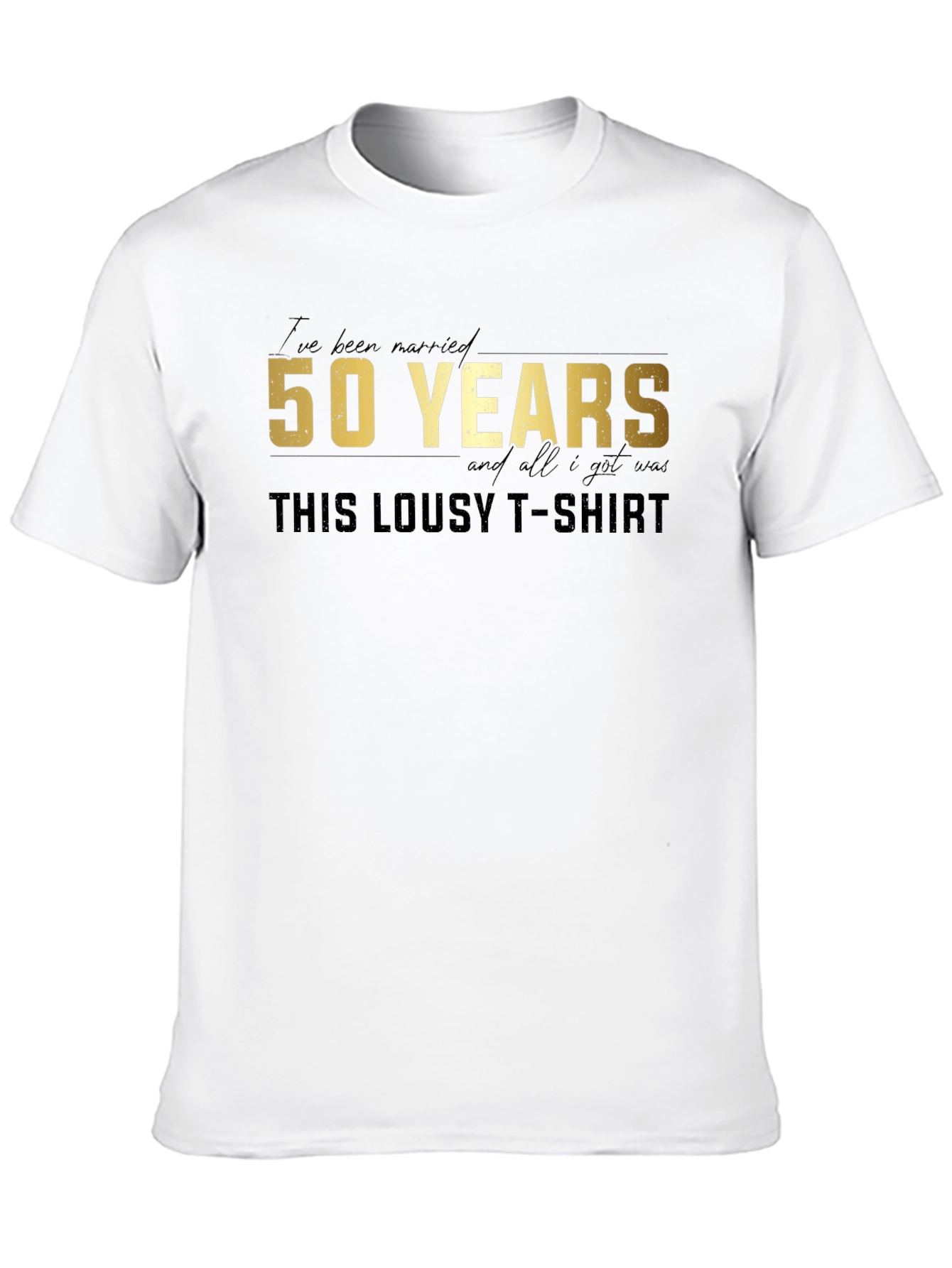 50th Anniversary T-Shirt: Lousy Tee