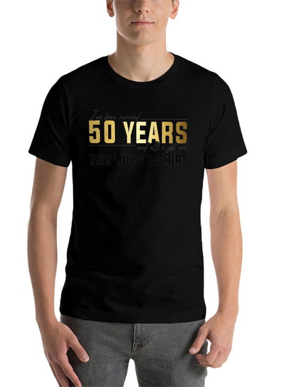 50th Anniversary T-Shirt: Lousy Tee