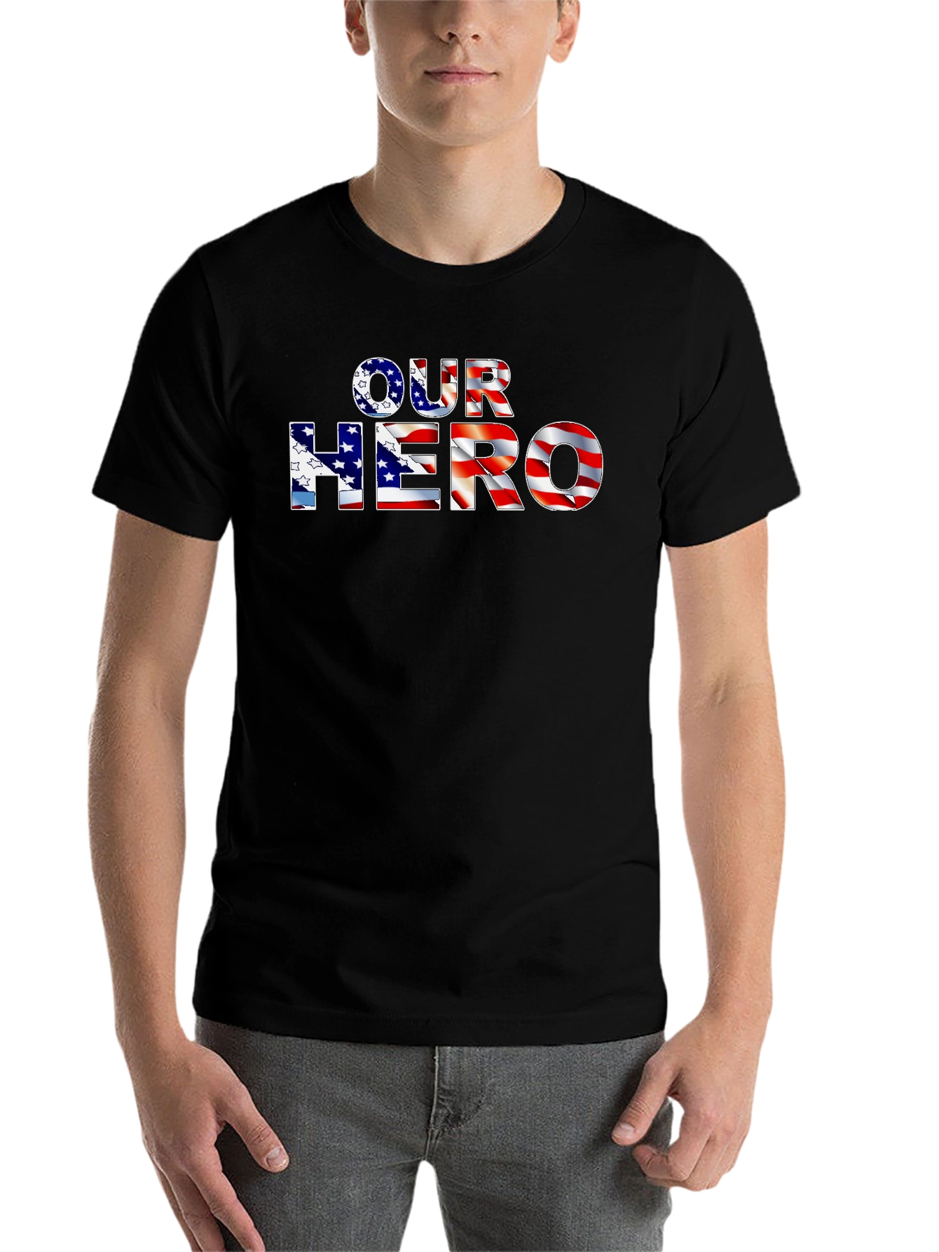 Our Hero Patriotic Graphic Tee