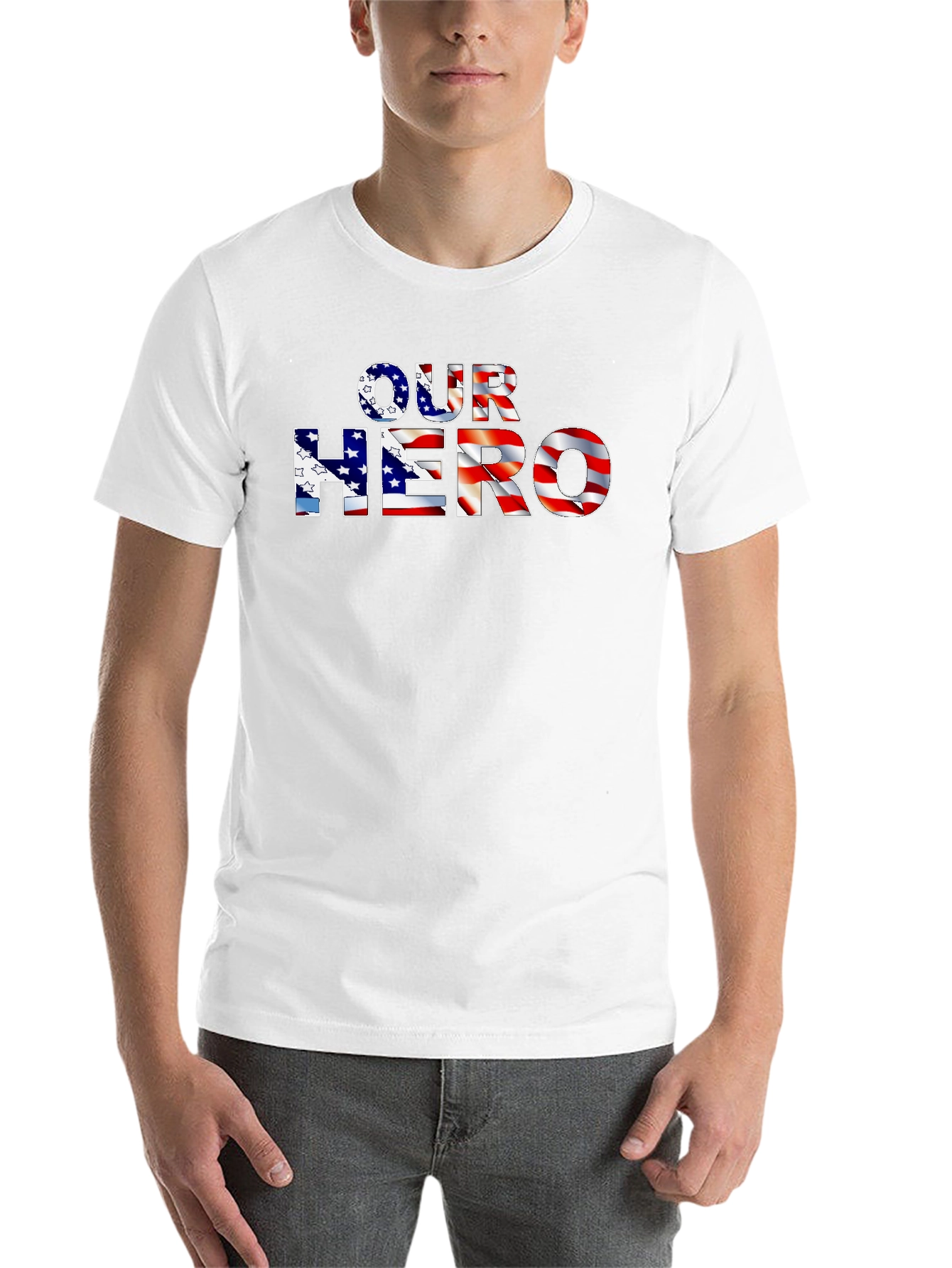 Our Hero Patriotic Graphic Tee