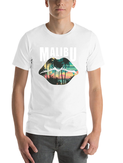 Malibu Palm Sunset Graphic T-Shirt