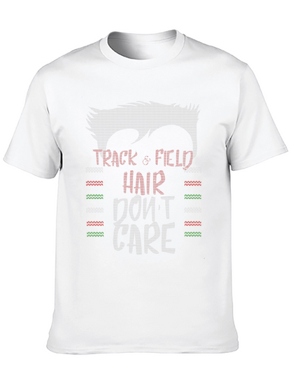 Track & Field Hair Dont Care T-Shirt