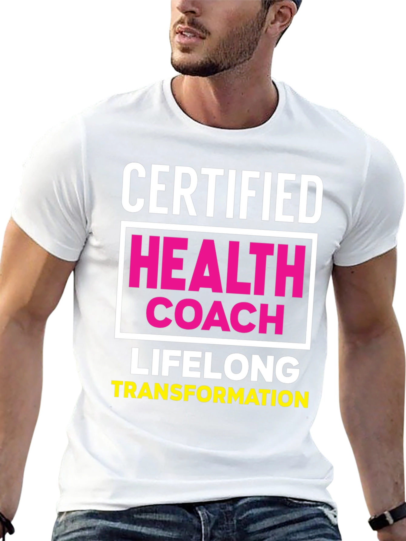 Certified Health Coach T-Shirt - Lifelong Transformation