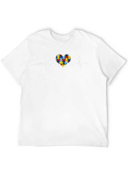 Autism Awareness Heartbeat T-Shirt