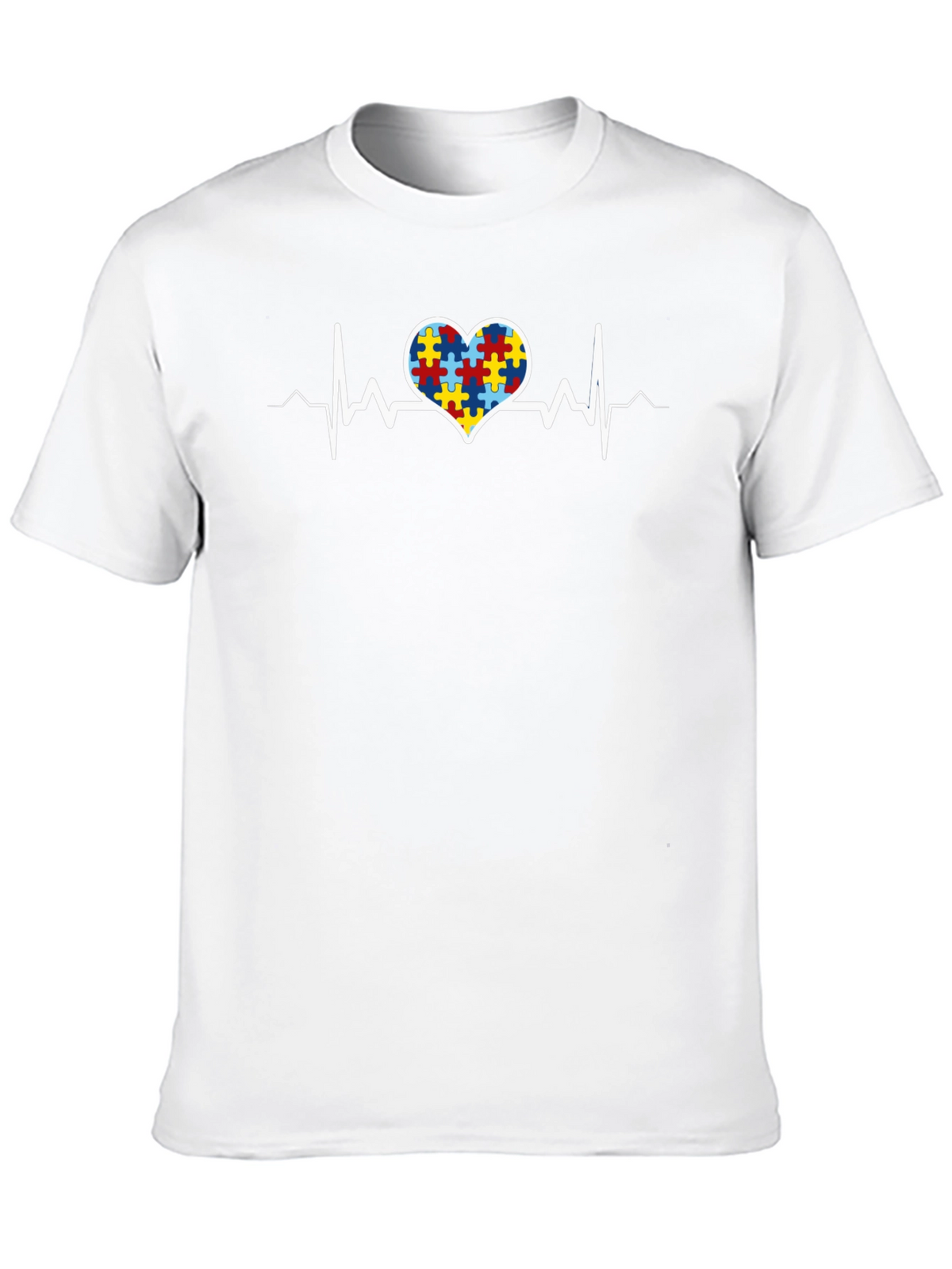 Autism Awareness Heartbeat T-Shirt