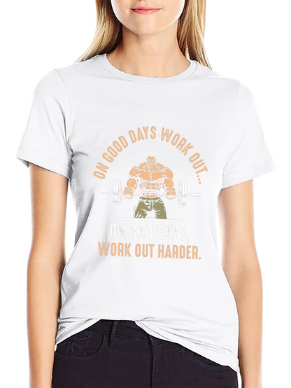Workout Motivation Graphic Tee