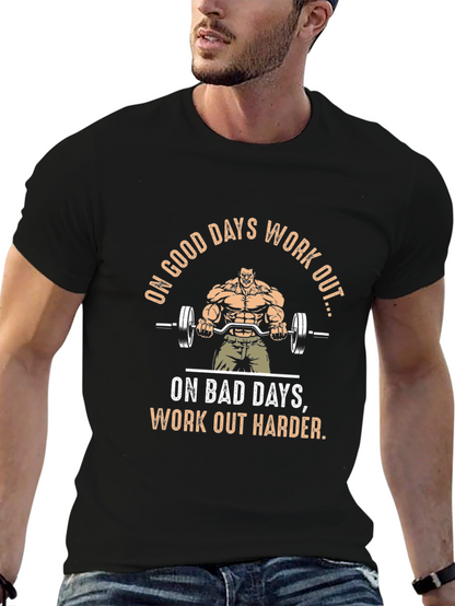 Workout Motivation Graphic Tee