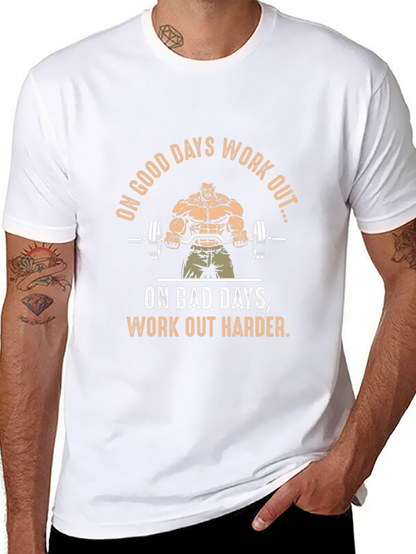 Workout Motivation Graphic Tee