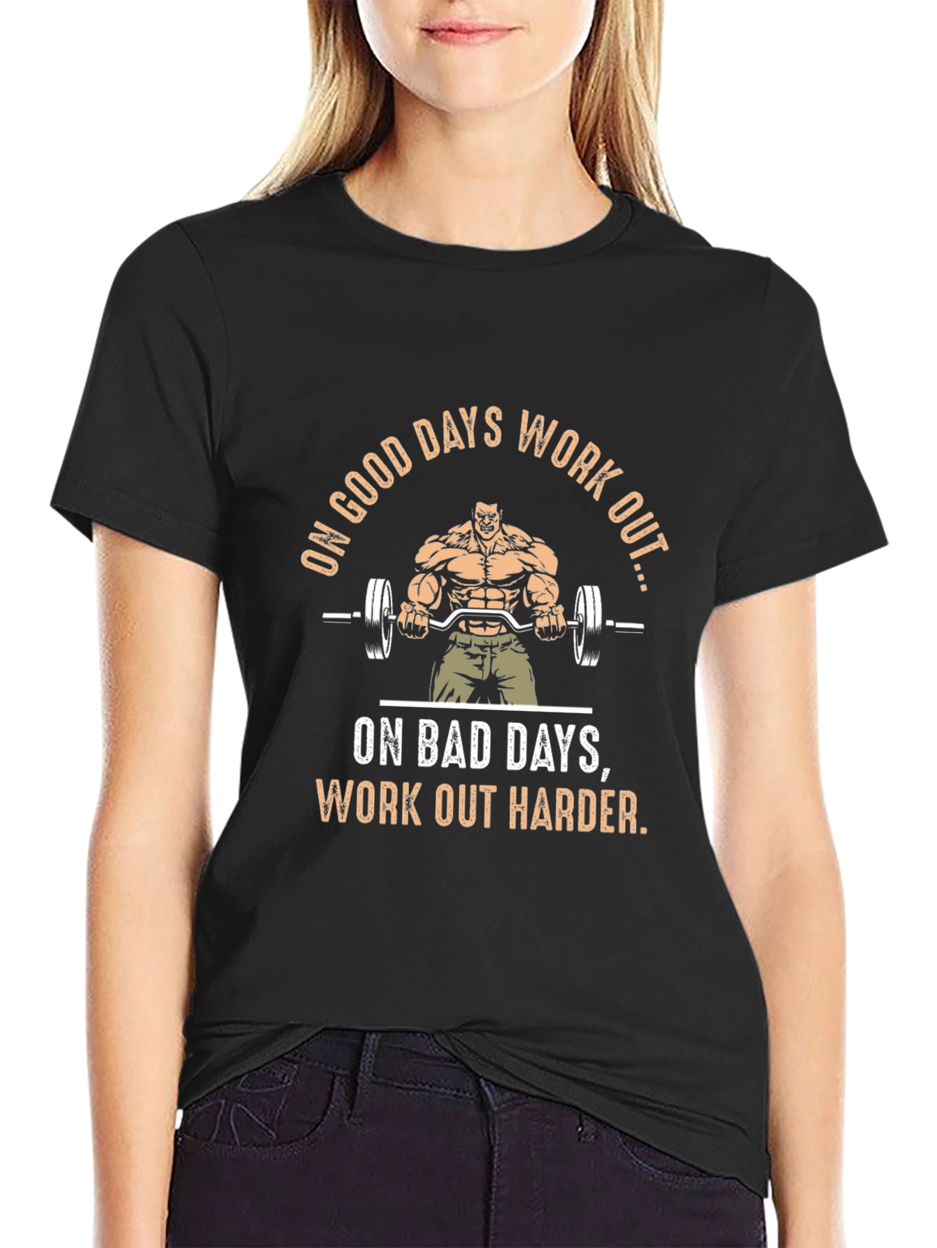 Workout Motivation Graphic Tee
