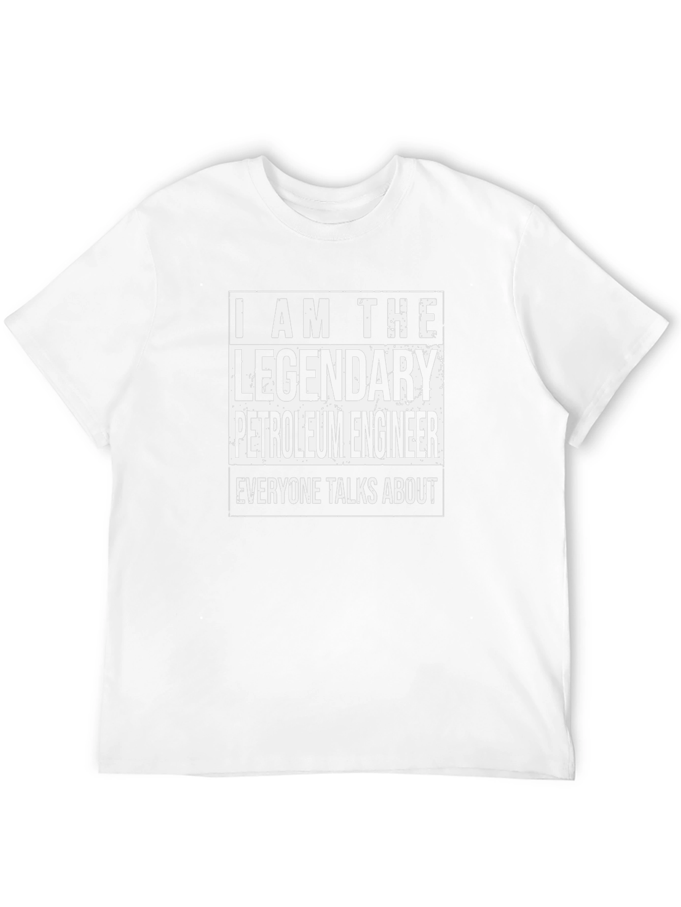 Legendary Petroleum Engineer Black T-Shirt