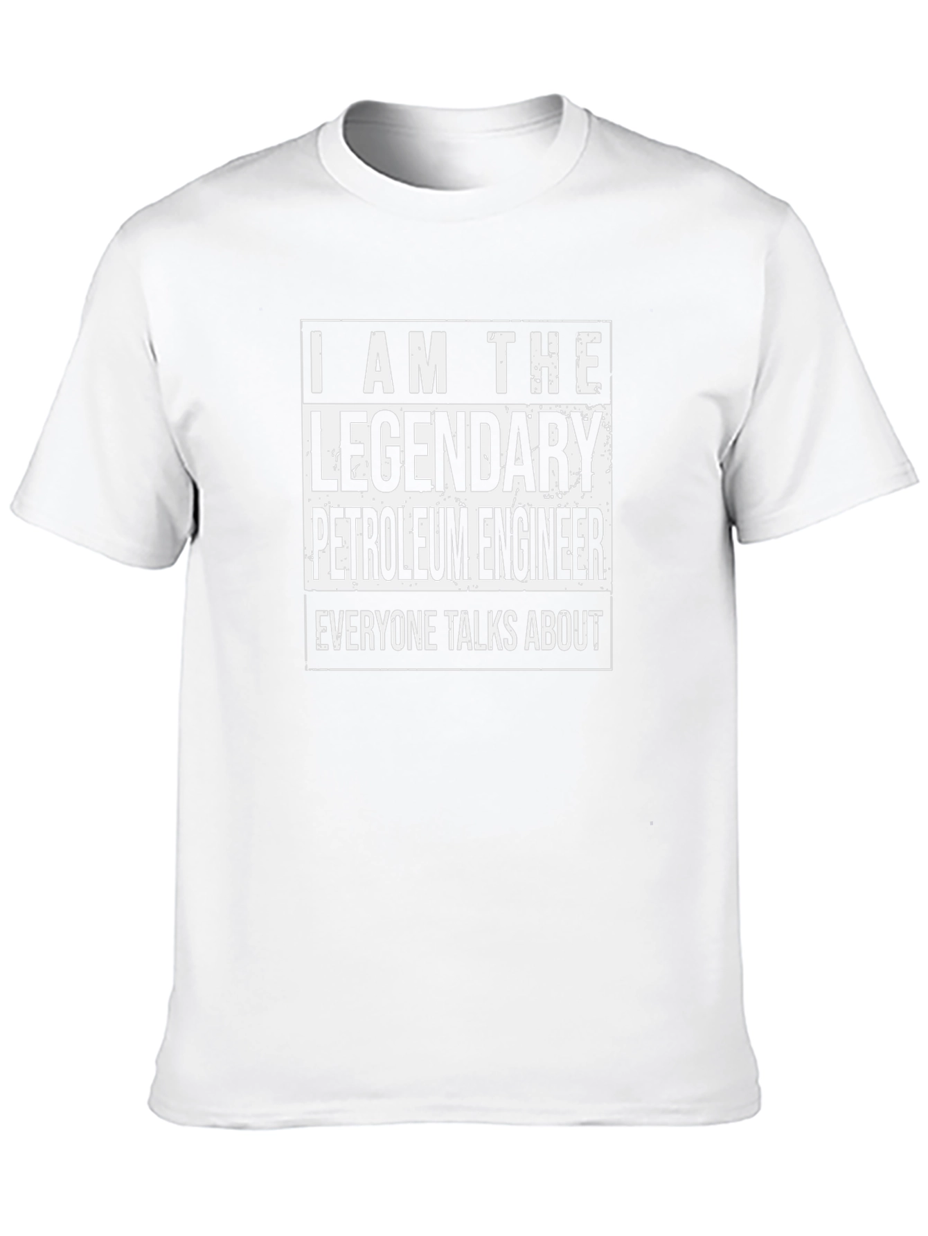 Legendary Petroleum Engineer Black T-Shirt