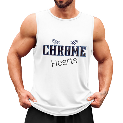 Chrome Hearts Metal Letter Streetwear Tank Top