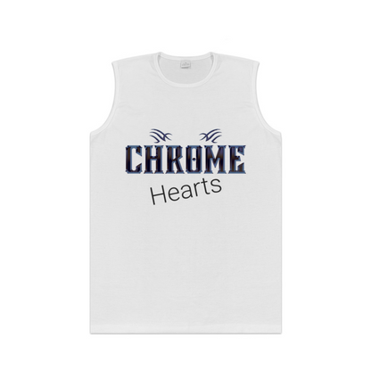 Chrome Hearts Metal Letter Streetwear Tank Top