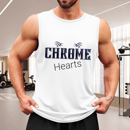 Chrome Hearts Metal Letter Streetwear Tank Top