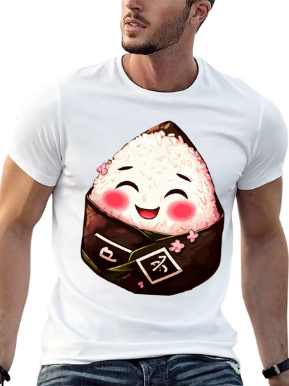 Cute Onigiri T-Shirt - Japanese Rice Ball Tee