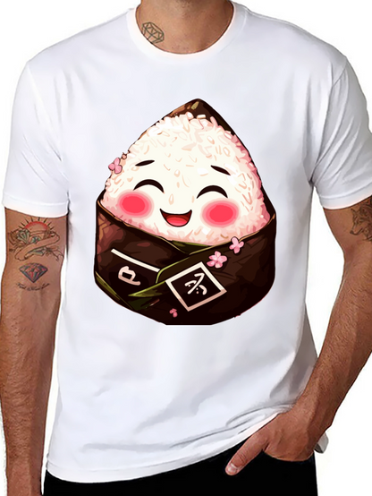 Cute Onigiri T-Shirt - Japanese Rice Ball Tee
