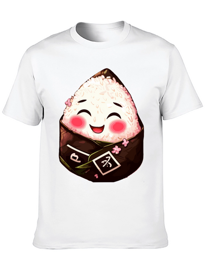 Cute Onigiri T-Shirt - Japanese Rice Ball Tee
