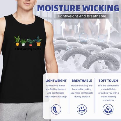 I Just Wet My Plants Funny Plant Parent Tank Top