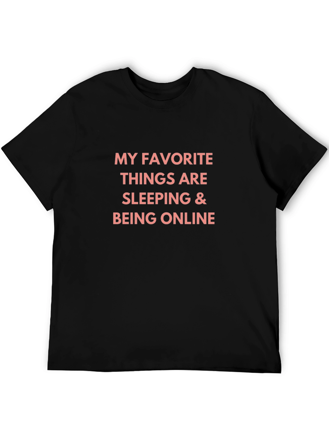 Funny Sleeping & Online T-Shirt