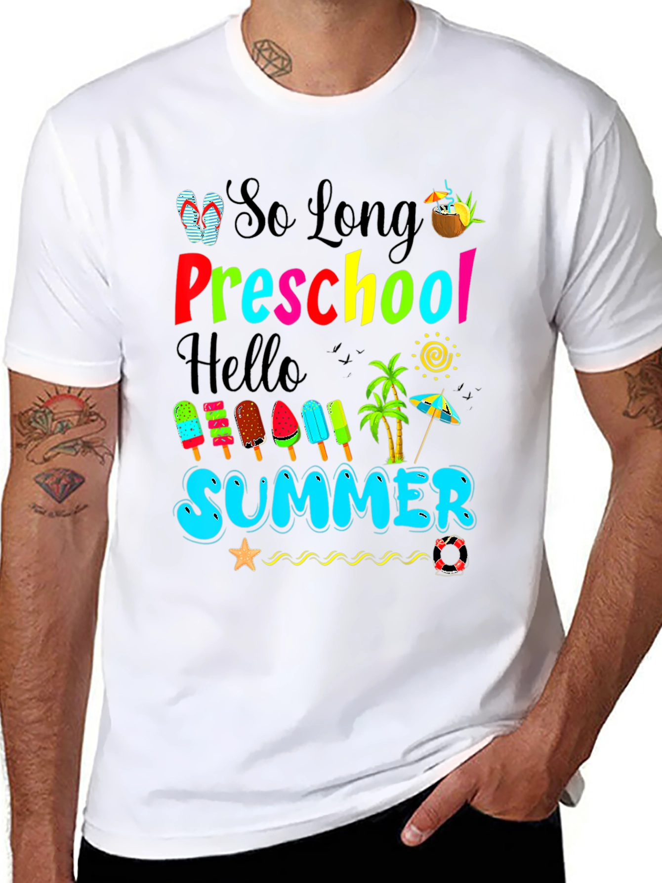 So Long Preschool Hello Summer T-Shirt