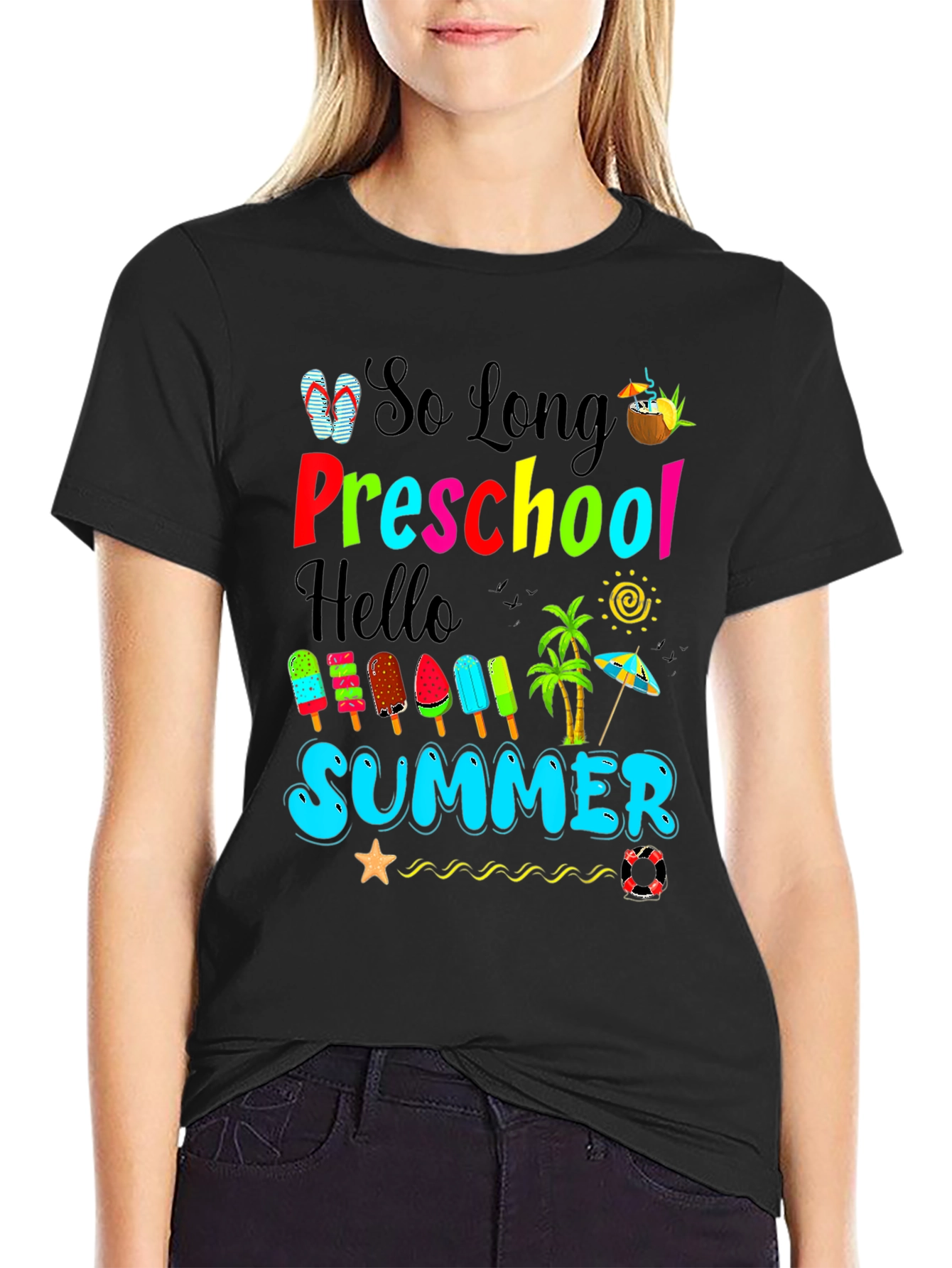 So Long Preschool Hello Summer T-Shirt