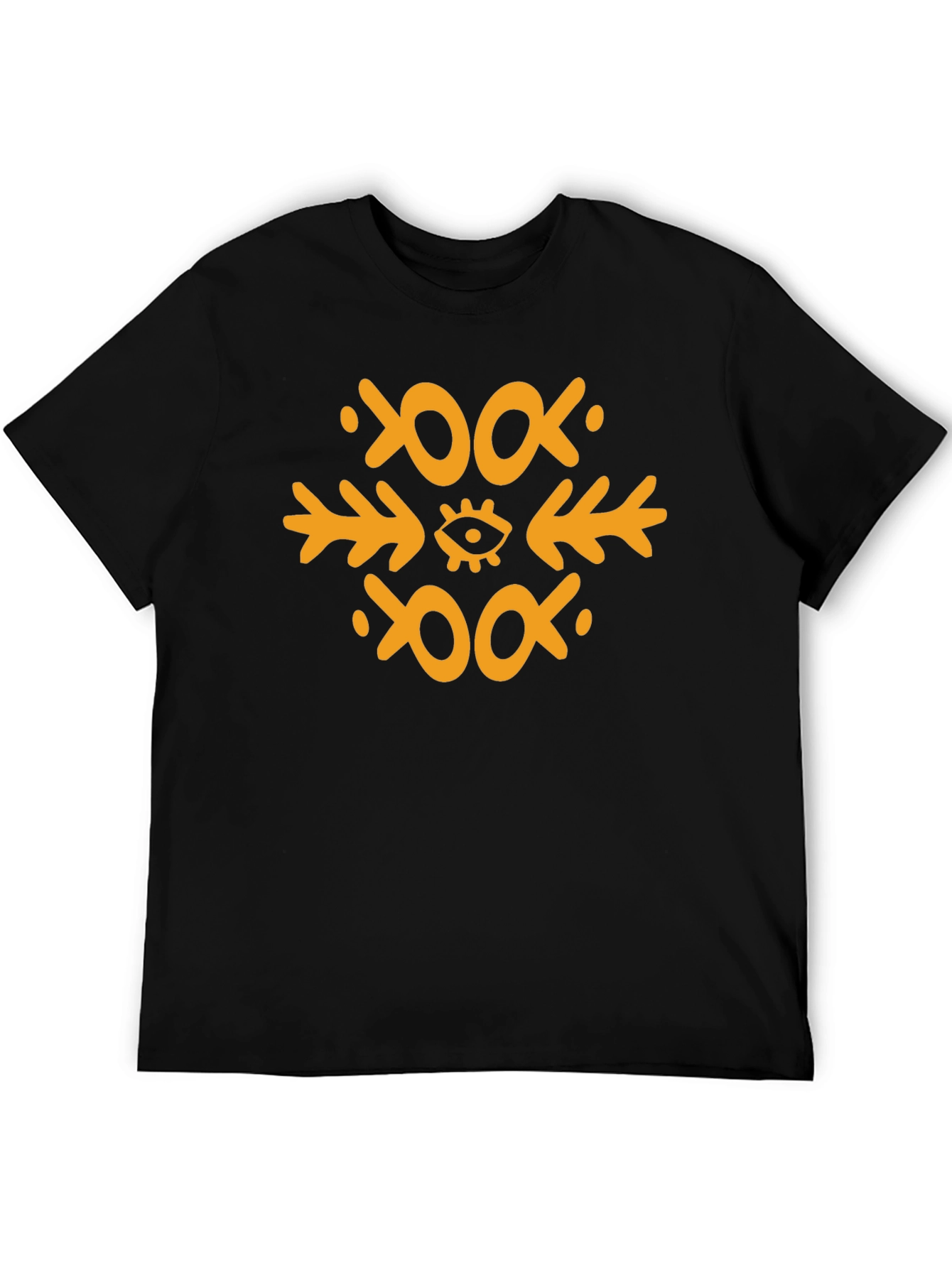 Eye Symbol Graphic Tee - Black