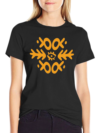 Eye Symbol Graphic Tee - Black