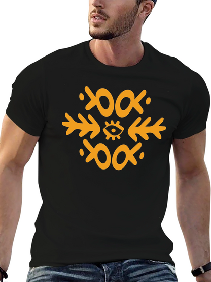 Eye Symbol Graphic Tee - Black