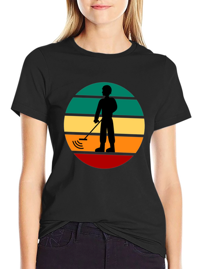 Metal Detecting Graphic Tee