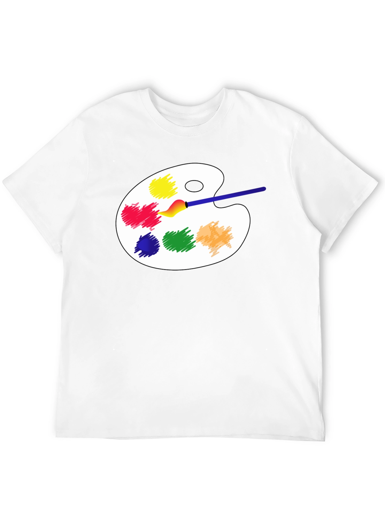 Artist Palette T-Shirt: Creative & Stylish