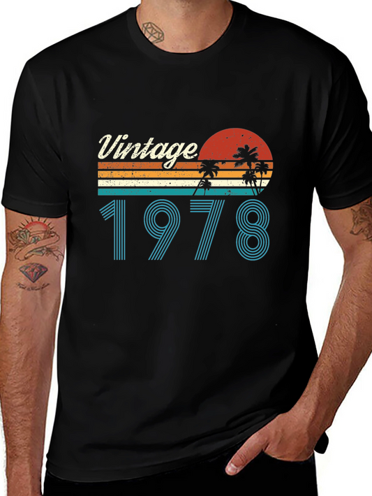 Vintage 1978 Palm Tree Graphic T-Shirt