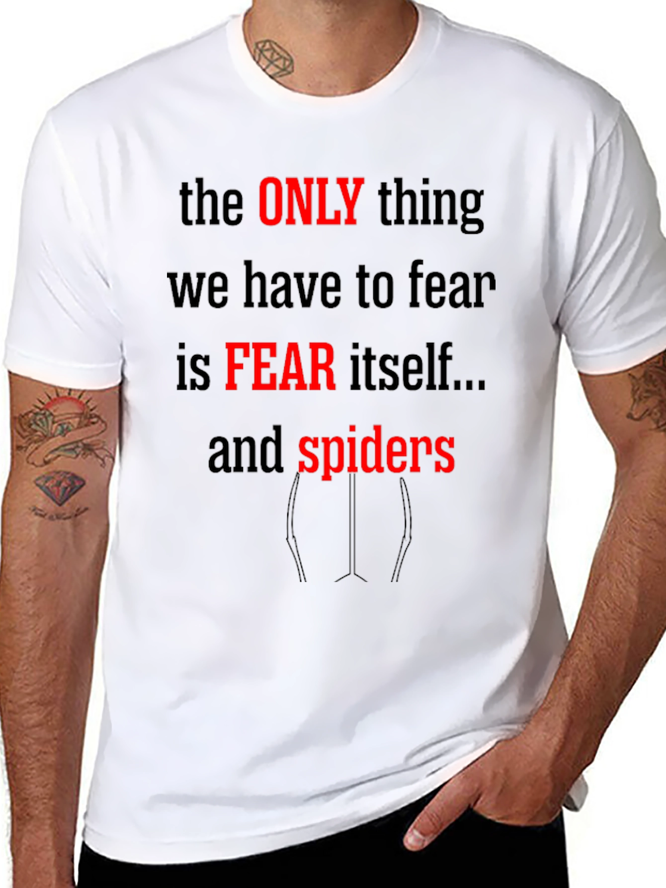Fear Itself & Spiders Graphic Tee