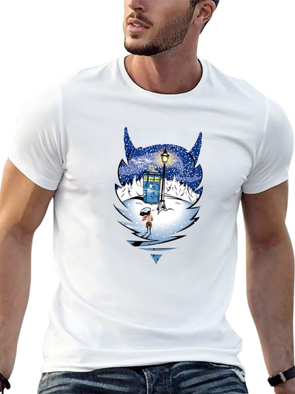 Doctor Who Winter Tardis T-Shirt