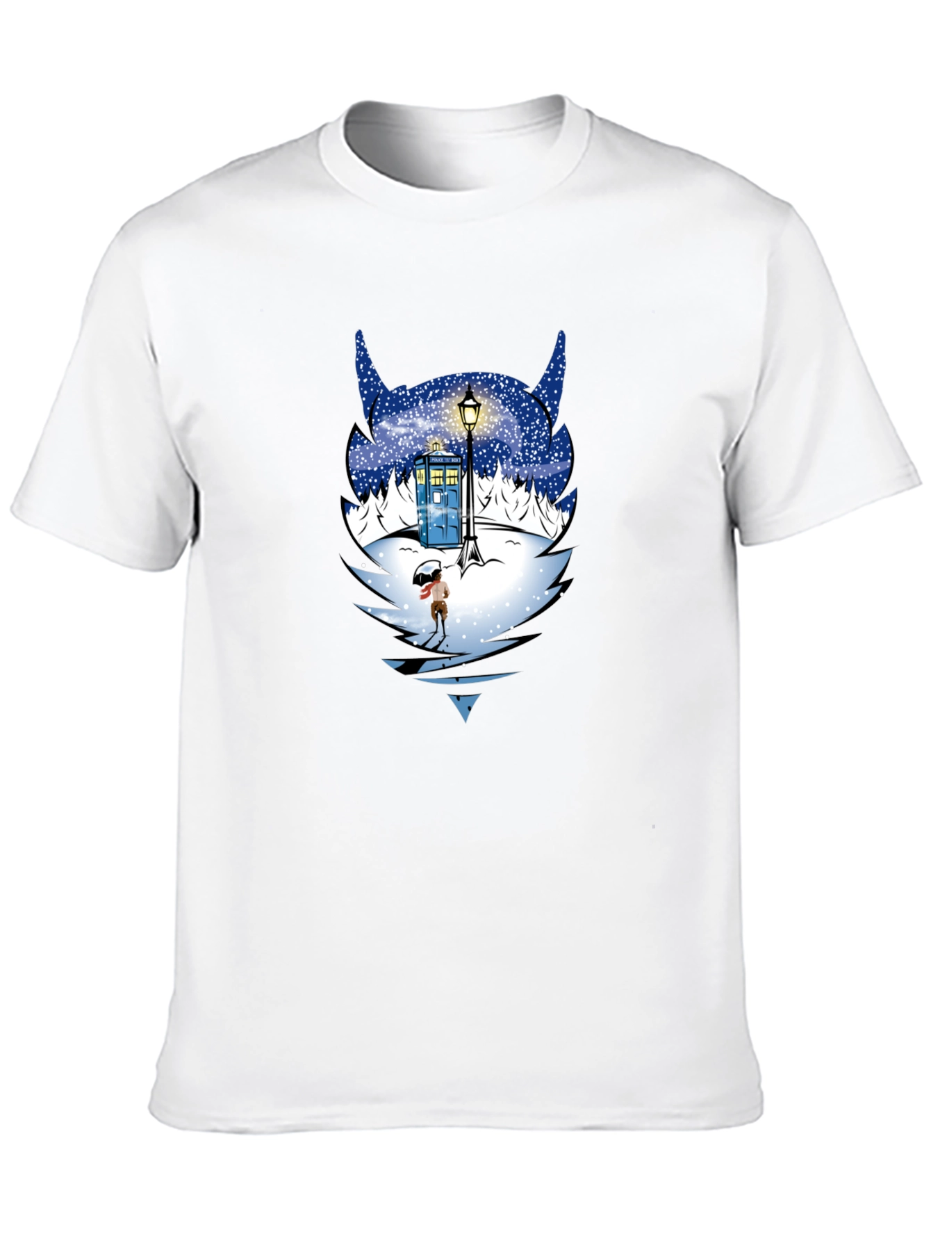 Doctor Who Winter Tardis T-Shirt