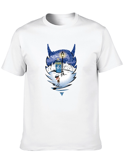 Doctor Who Winter Tardis T-Shirt