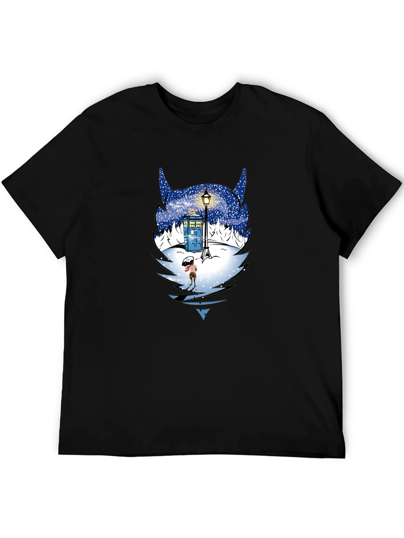 Doctor Who Winter Tardis T-Shirt