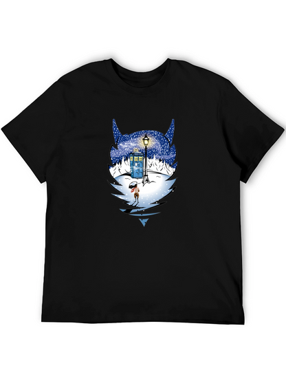 Doctor Who Winter Tardis T-Shirt