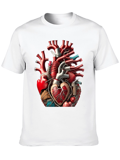 Anatomical Heart T-Shirt - Unique Graphic Tee