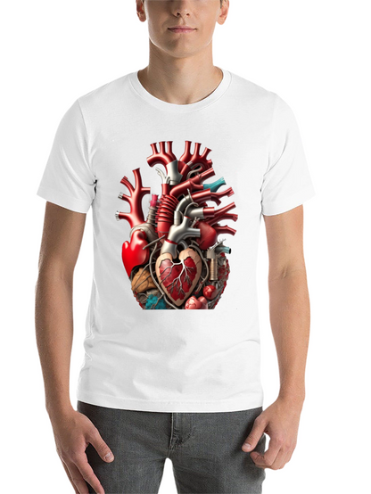 Anatomical Heart T-Shirt - Unique Graphic Tee