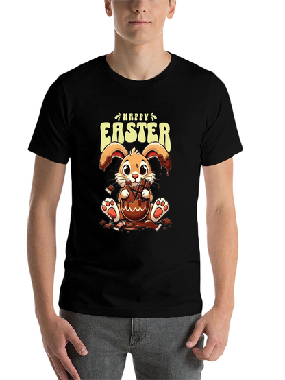 Happy Easter Bunny Chocolate T-Shirt