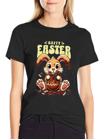 Happy Easter Bunny Chocolate T-Shirt