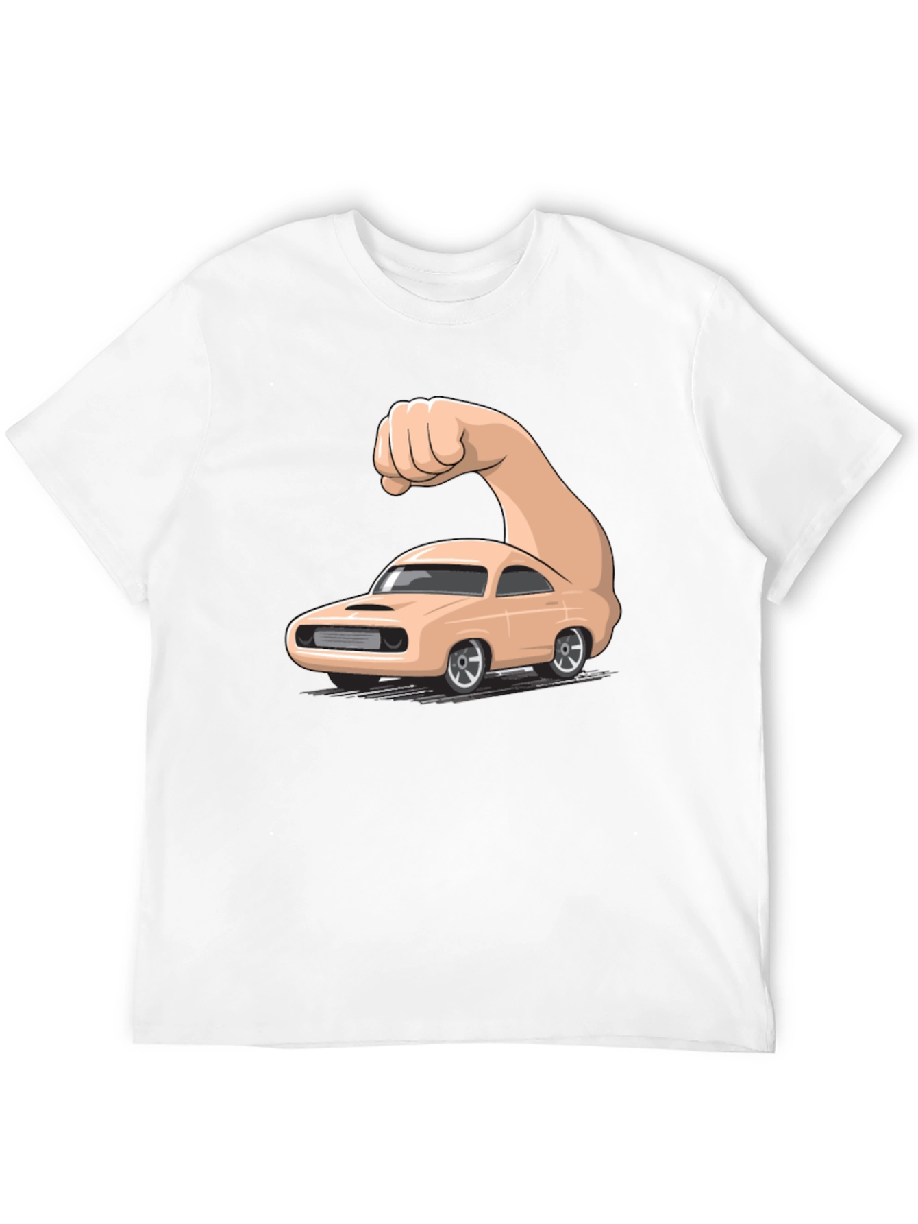 Muscle Car Graphic T-Shirt - Mens Black Tee