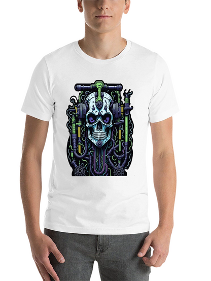 Skull Mechanic Graphic T-Shirt