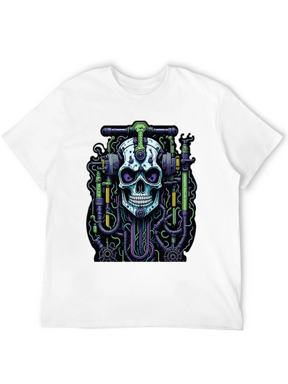 Skull Mechanic Graphic T-Shirt