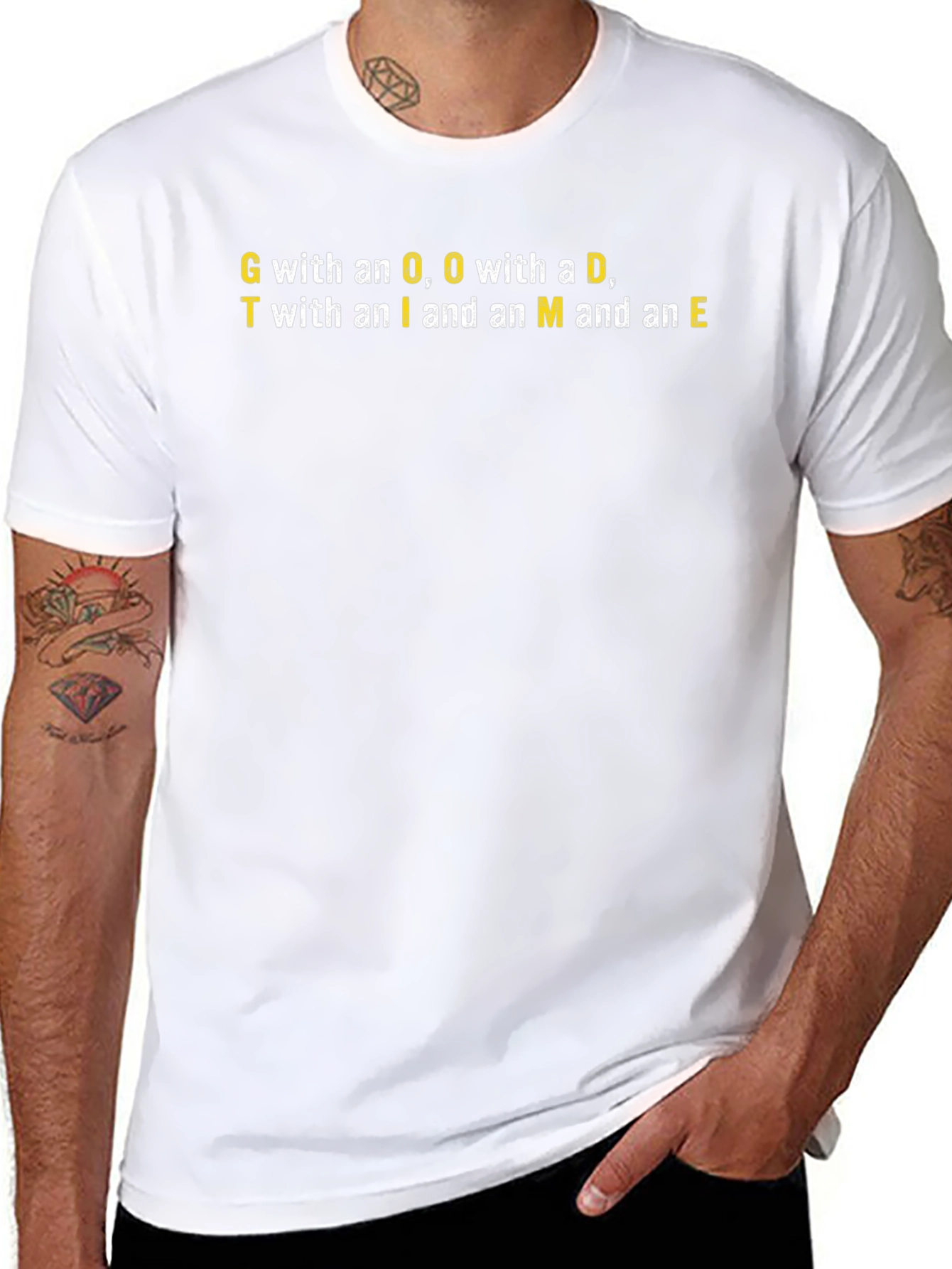 GOD TIME Graphic Tee - Funny T-Shirt